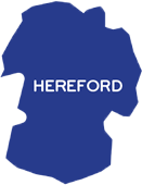 Hereford map shape