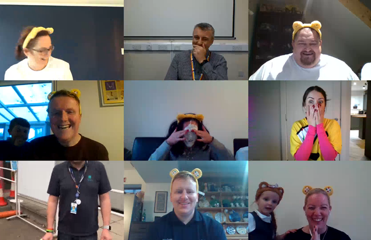 Welsh Water Staff Join Virtual Fun for Children in Need