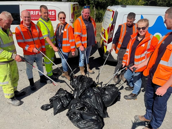 Pwllheli litter pick