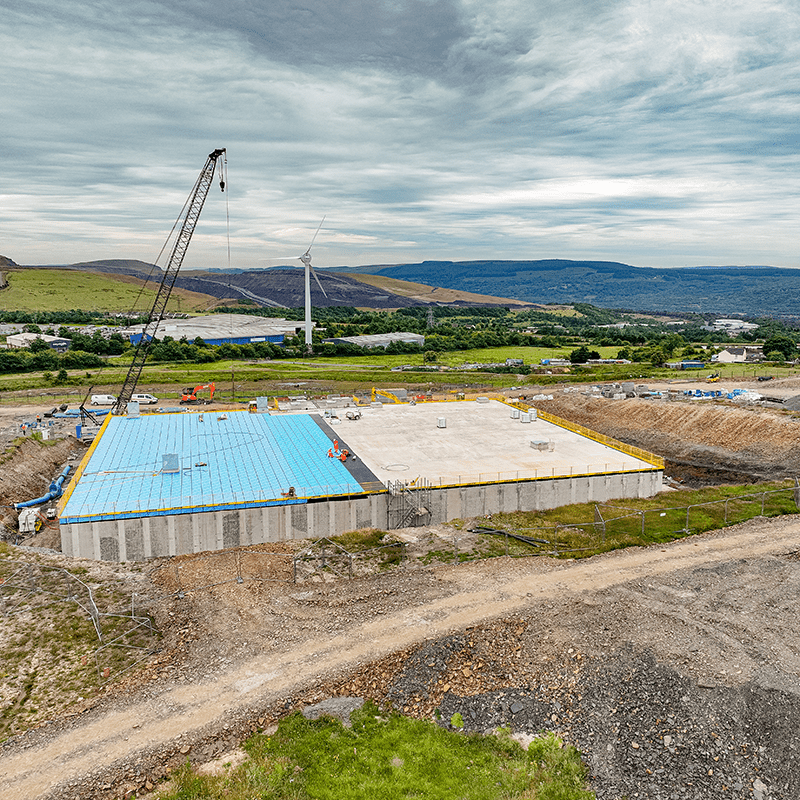 Pengarnddu Service Reservoir, Merthyr Tydfil