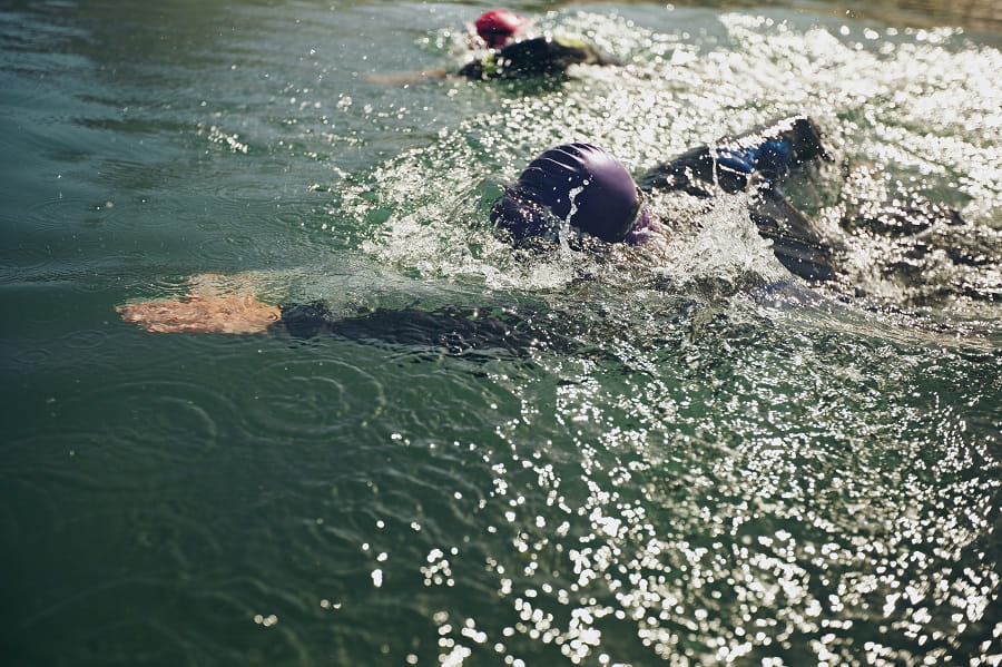 Open water swimming
