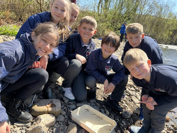 Pupils at the centre image