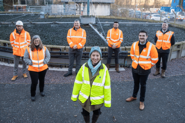 UK Environment minister Rebecca Pow visited the treatment works at Presteigne